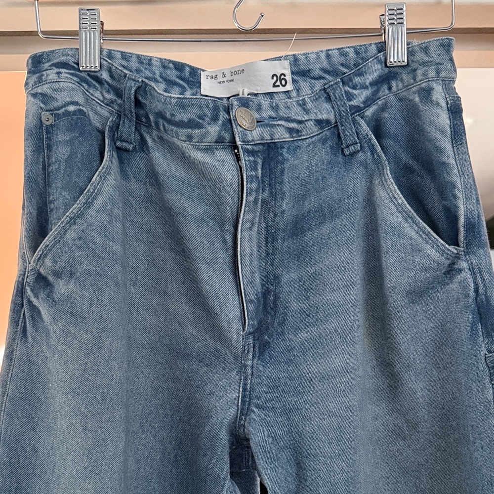 Rag & Bone Faded Blue Denim jeans